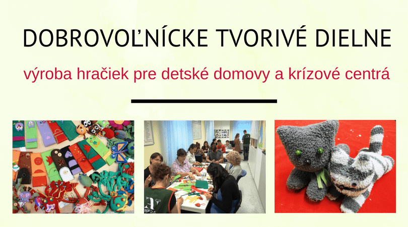 Dobrovoľnícke tvorivé dieľne – 14/12/2017